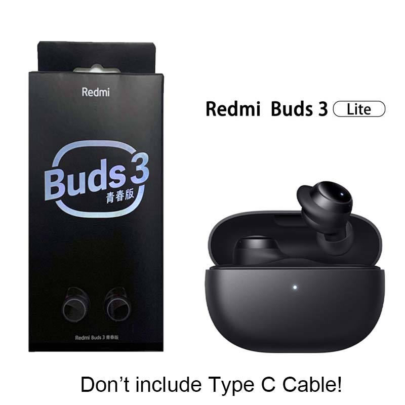 Xiaomi Redmi Buds 3 Lite Youth Edition Bluetooth 5.2 Earphones TWS true wireless headset
Xiaomi Redmi Buds 3 Lite Youth Edition Bluetooth 5.2 Earphones TWS true wireless headset
