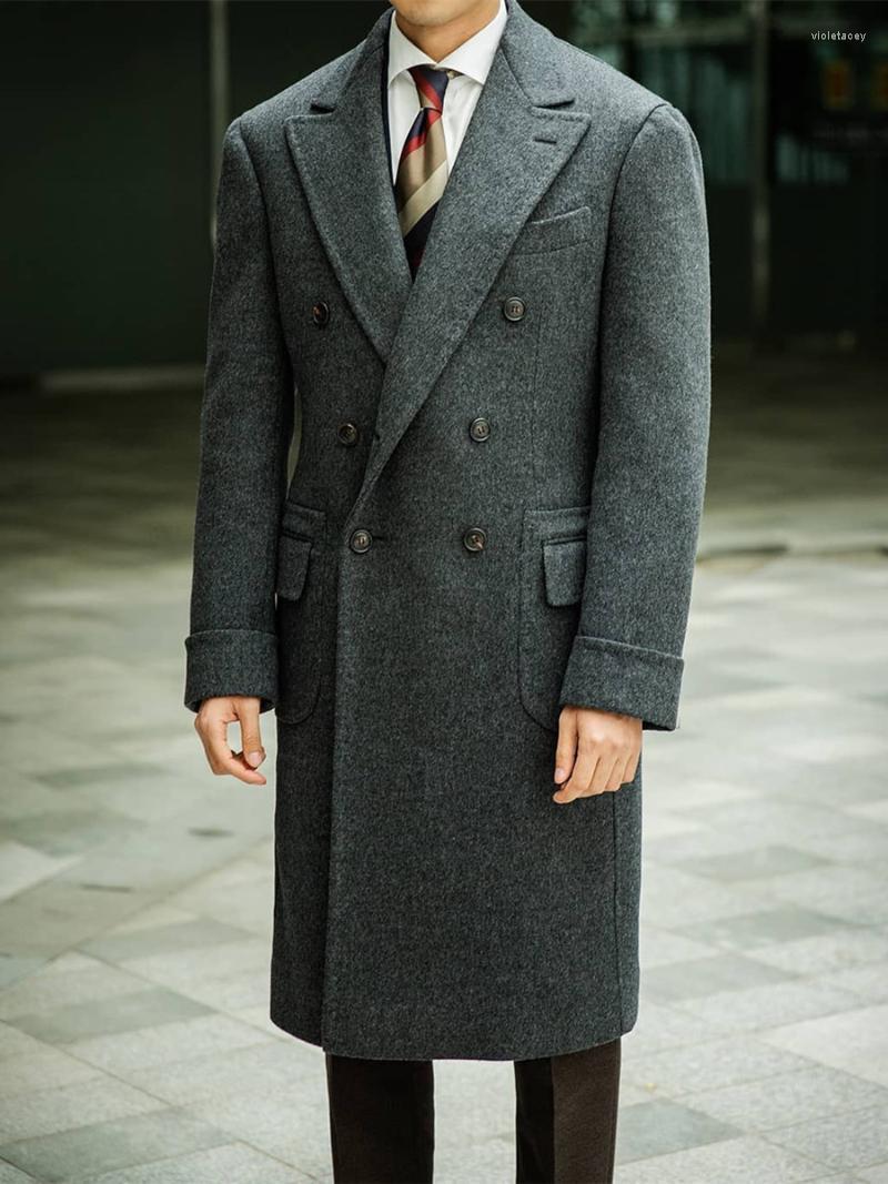 Men's Trench Coats Mid-Length Woolen Overcoat For Men Double Breasted England Style Cacual 2022 Winter Fashion Notched Thicken Jacket Viol22, Pic
Men's Trench Coats Mid-Length Woolen Overcoat For Men Double Breasted England Style Cacual 2022 Winter Fashion Notched Thicken Jacket Viol22, Pic