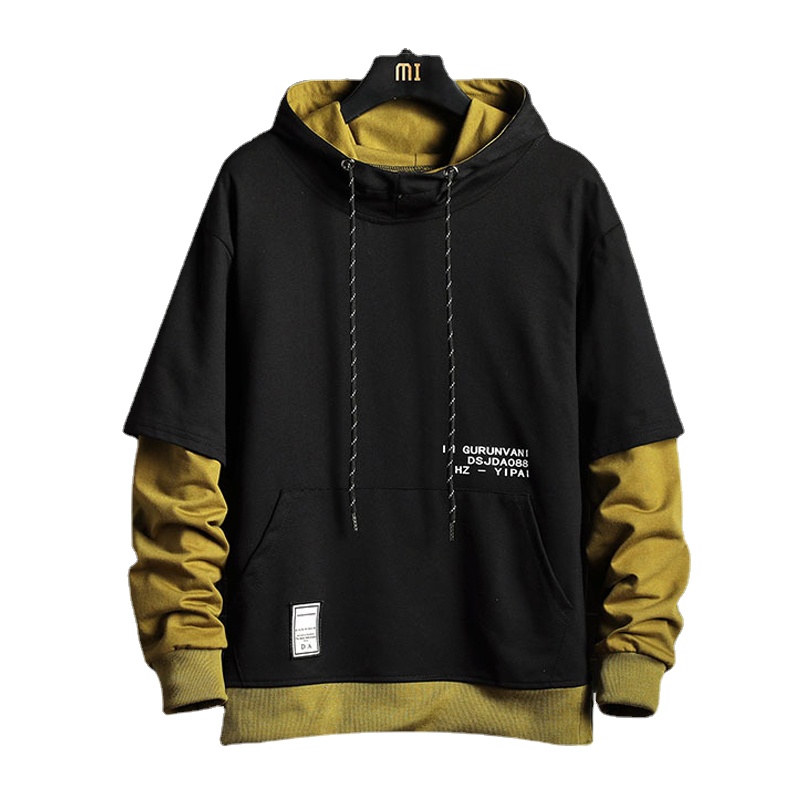 Mens Casual Pullover Hoodie Sweatshirt Male Fashion Loose Hip Hop Streetwear Hoodies Man Patchwork Hoody Spring Autumn 2022 New, W19107black
Mens Casual Pullover Hoodie Sweatshirt Male Fashion Loose Hip Hop Streetwear Hoodies Man Patchwork Hoody Spring Autumn 2022 New, W19107black