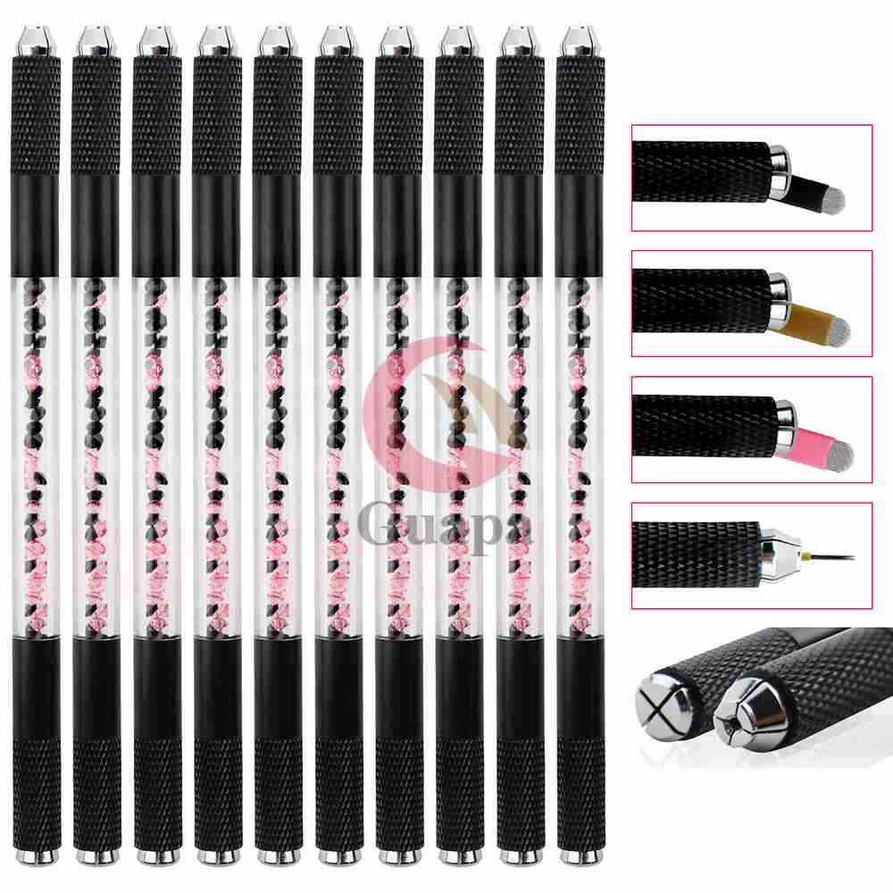 10PCS/Lot Premium Double-Sided Microblading Manual Pen with Sterile Package Semi PMU Handle for Eyebrow Micorshading Tattoo Tool
10PCS/Lot Premium Double-Sided Microblading Manual Pen with Sterile Package Semi PMU Handle for Eyebrow Micorshading Tattoo Tool
