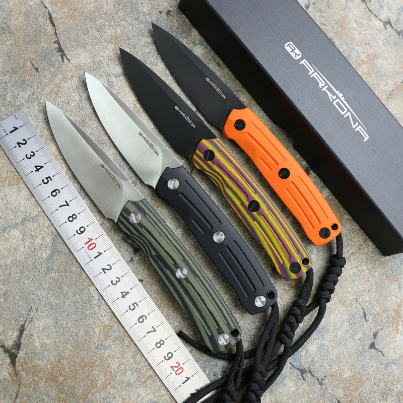 ARKONA Nettle II Fixed Knife VG10 Blade G10 Handle Outdoor Camping Hunting Survive Hiking Fishing Trekking Kitchen Tactics Fruit EDC Tools
ARKONA Nettle II Fixed Knife VG10 Blade G10 Handle Outdoor Camping Hunting Survive Hiking Fishing Trekking Kitchen Tactics Fruit EDC Tools