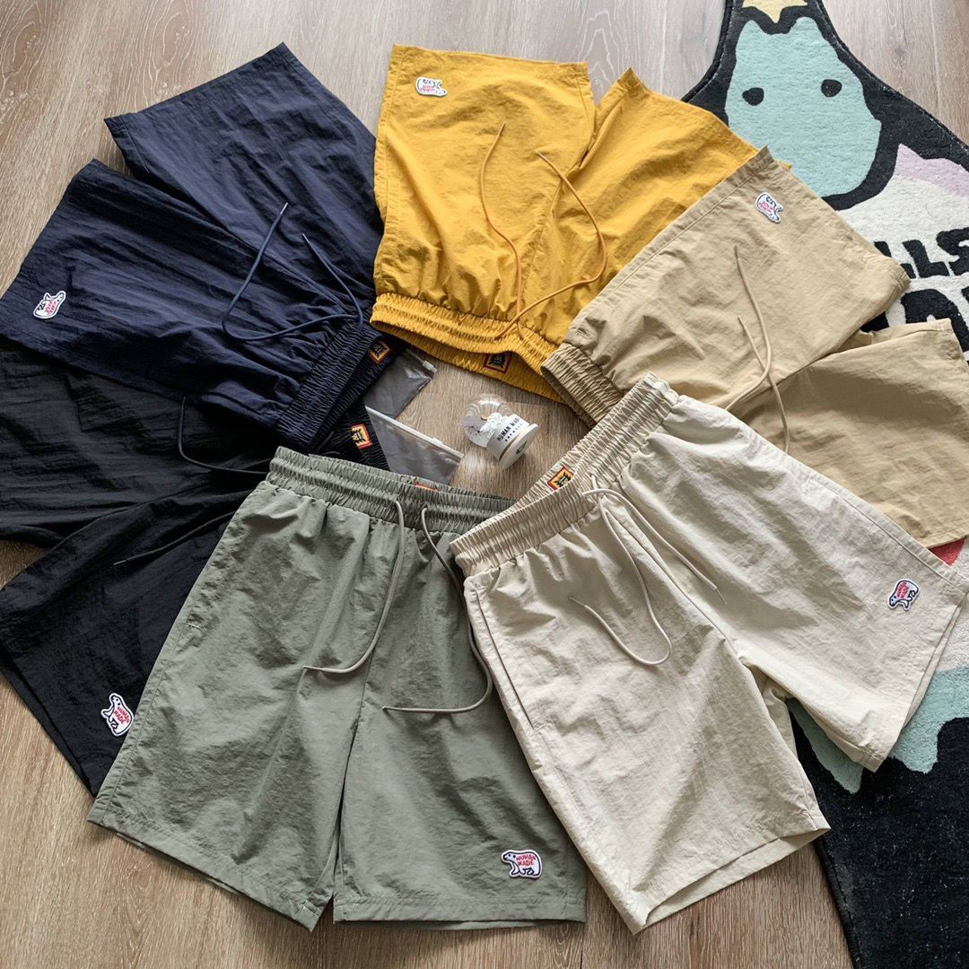 Nigo Human Made Men and Womens Couple Japanese Polar Bear Beach Loose Casual Sports Shorts, Beige
Nigo Human Made Men and Womens Couple Japanese Polar Bear Beach Loose Casual Sports Shorts, Beige