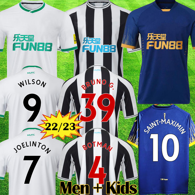 Newcastle 130 Years Soccer Jersey BOTMAN NUFC 22 23 White BRUNO G. WILSON SHELVEY WOOD 2022 2023 3rd Away White TRIPPIER Football Shirt MAXIMIN Men kit Kids Equipment, Kids away
Newcastle 130 Years Soccer Jersey BOTMAN NUFC 22 23 White BRUNO G. WILSON SHELVEY WOOD 2022 2023 3rd Away White TRIPPIER Football Shirt MAXIMIN Men kit Kids Equipment, Kids away