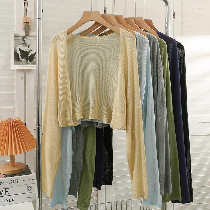 Women's Knits & Tees Women Thin Sweaters Cardigans Lady Summer Transparent Shawl Female Long Sleeve Sunscreen OutwearWomen's Time22, Green
Women's Knits & Tees Women Thin Sweaters Cardigans Lady Summer Transparent Shawl Female Long Sleeve Sunscreen OutwearWomen's Time22, Green