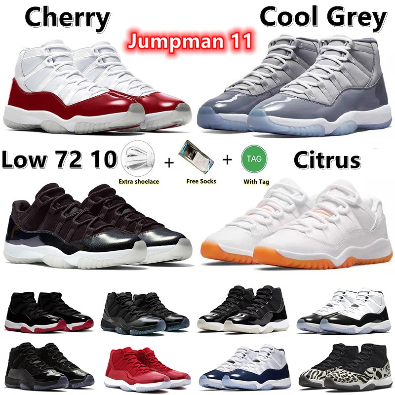 Cool Grey Jumpman 11 11s Retro high OG basketball shoes Low 72 10 Cherry Pantone Pure Violet Citrus Concord Cap and Gown Gamma Blue Bred men women Sports Sneakers 36-47, Color#26
Cool Grey Jumpman 11 11s Retro high OG basketball shoes Low 72 10 Cherry Pantone Pure Violet Citrus Concord Cap and Gown Gamma Blue Bred men women Sports Sneakers 36-47, Color#26