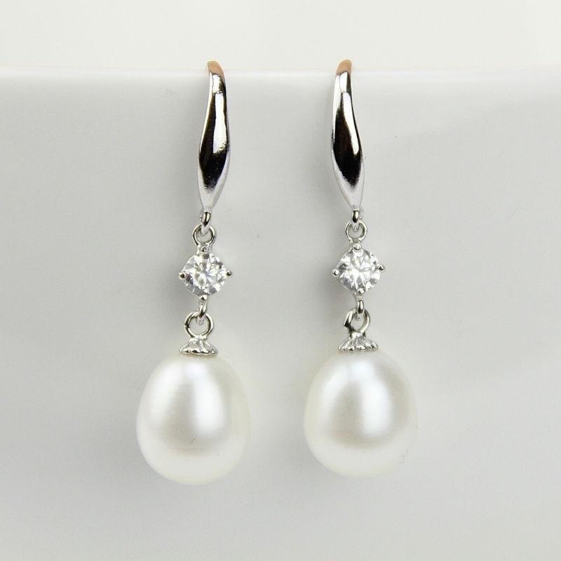Dangle & Chandelier 9mm Cultured Natural Freshwater Drop Pearl Earrings With Sterling Silver Dangling Jewelry For WomenDangle DangleDangle
Dangle & Chandelier 9mm Cultured Natural Freshwater Drop Pearl Earrings With Sterling Silver Dangling Jewelry For WomenDangle DangleDangle