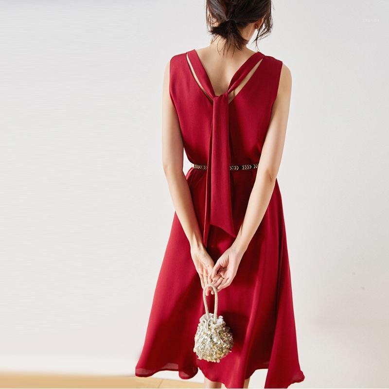 Casual Dresses Women Summer Dress Red Loose Elegant Long A-line 2022 Round Neck Streamer Various Wear French 2176, Belt one size
Casual Dresses Women Summer Dress Red Loose Elegant Long A-line 2022 Round Neck Streamer Various Wear French 2176, Belt one size