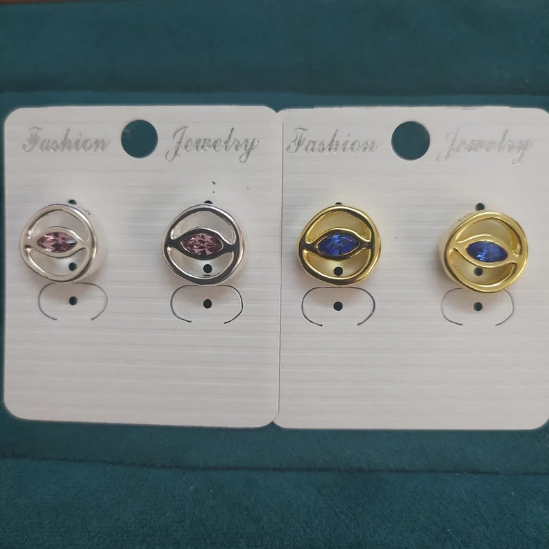 UNO de 50 Plated Jewelry Crystal Eye Stud Earring High Quality Spanish Original Fashion 925 Silver 14k Gold Earrings Festval Luxury Jewelry Gift
UNO de 50 Plated Jewelry Crystal Eye Stud Earring High Quality Spanish Original Fashion 925 Silver 14k Gold Earrings Festval Luxury Jewelry Gift