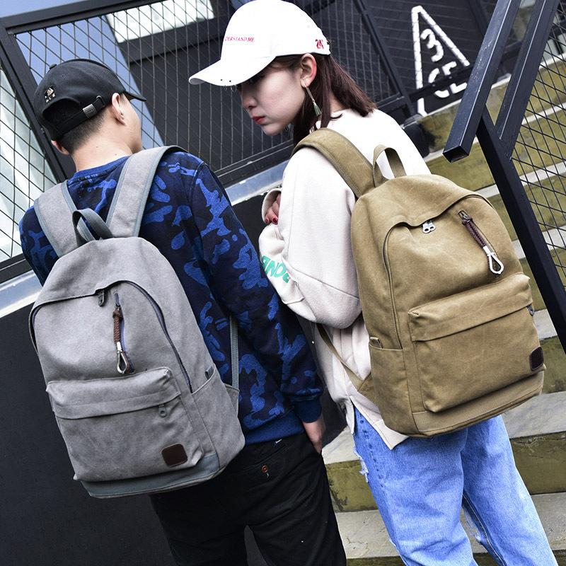 Backpack DOLOVE 2022 Women Men Canvas Backpacks Large School Bags For Teenager Boys Girls Travel Laptop Backbag Mochila Rucksack Grey, Black
Backpack DOLOVE 2022 Women Men Canvas Backpacks Large School Bags For Teenager Boys Girls Travel Laptop Backbag Mochila Rucksack Grey, Black