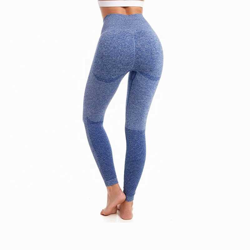 Women' seamless yoga legging sport pants high waist seamless fitness yoga pants, Gray
Women' seamless yoga legging sport pants high waist seamless fitness yoga pants, Gray