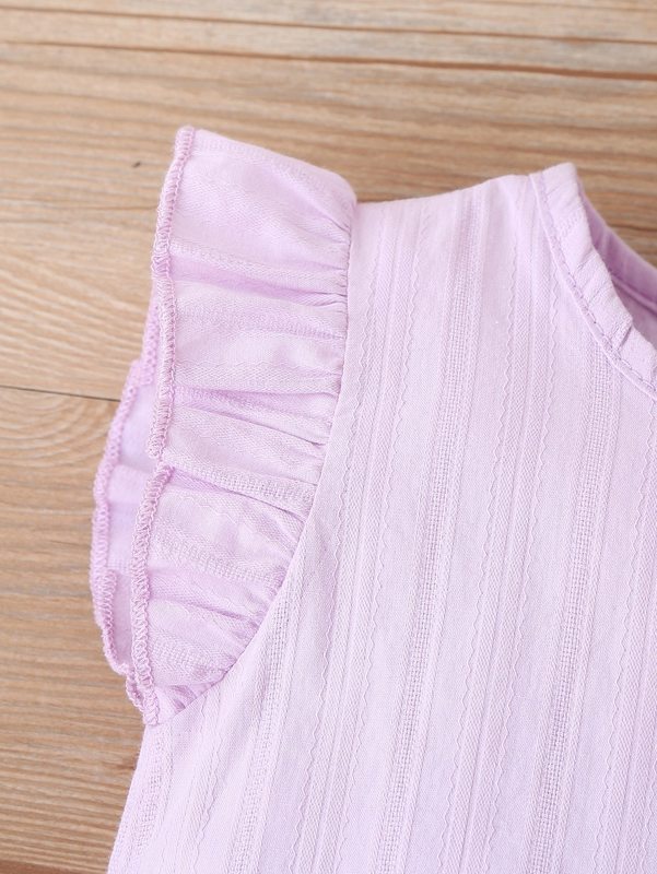 Baby girl's multi-level multi-layer Ruffle shorts with hair band SHE