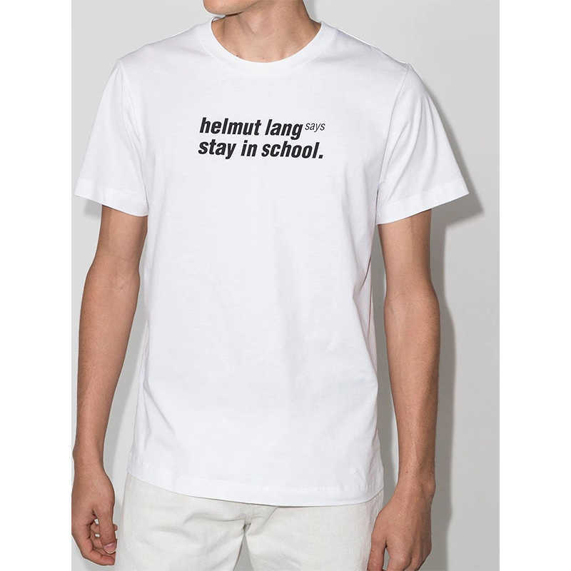 Men' T-Shirts 2022 sweet cool T-shirt summer male American street simple niche chic stay in school printed short sleeve fashion, White
Men' T-Shirts 2022 sweet cool T-shirt summer male American street simple niche chic stay in school printed short sleeve fashion, White