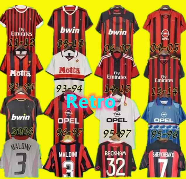 Retro Kaka Baggio Soccer Jerseys TOMORI IBRAHIMOVIC GIROUD Maldini VAN BASTEN Pirlo Beckham Gullit Shevchenko Nesta Inzaghi Ronaldinho Vintage Football Shirt
Retro Kaka Baggio Soccer Jerseys TOMORI IBRAHIMOVIC GIROUD Maldini VAN BASTEN Pirlo Beckham Gullit Shevchenko Nesta Inzaghi Ronaldinho Vintage Football Shirt