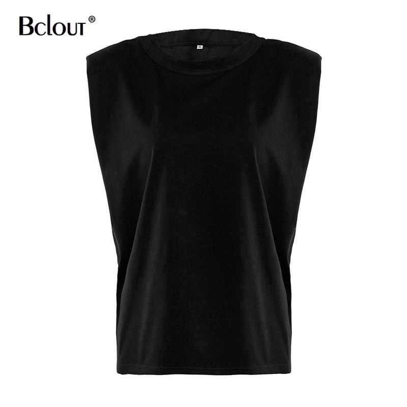 Bclout Spring Summer Sleeveless Loose Top Women Fashion O Neck Tank Sport Vest s Female Casual Basic Shirt Camis 220325