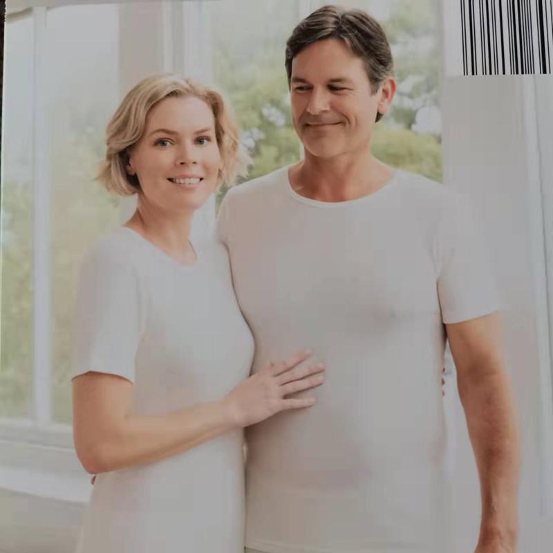 Women's T-Shirt Womens Merino Wool T Shirt Base Layer 155g Lightweight Everyday Short Sleeve Shirts Top White Thermal Baselayer Crew T-Shirt, Style 2
Women's T-Shirt Womens Merino Wool T Shirt Base Layer 155g Lightweight Everyday Short Sleeve Shirts Top White Thermal Baselayer Crew T-Shirt, Style 2