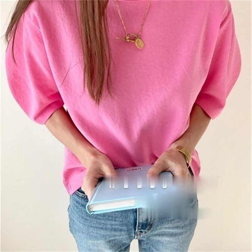 Summer T Shirt Women Cotton Elasticity Woman Clothes Oversize Tops Pink White Tshirt Loose Maxi Female Short Sleeve Tee 220401
Summer T Shirt Women Cotton Elasticity Woman Clothes Oversize Tops Pink White Tshirt Loose Maxi Female Short Sleeve Tee 220401
