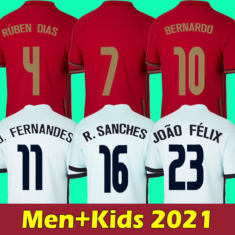 2021 JOAO FELIX Portugal soccer jersey SANCHES RUBEN NEVES football shirt BERNARDO BRUNO FERNANDES camisa de futebol men kids kits top quality, Away
2021 JOAO FELIX Portugal soccer jersey SANCHES RUBEN NEVES football shirt BERNARDO BRUNO FERNANDES camisa de futebol men kids kits top quality, Away