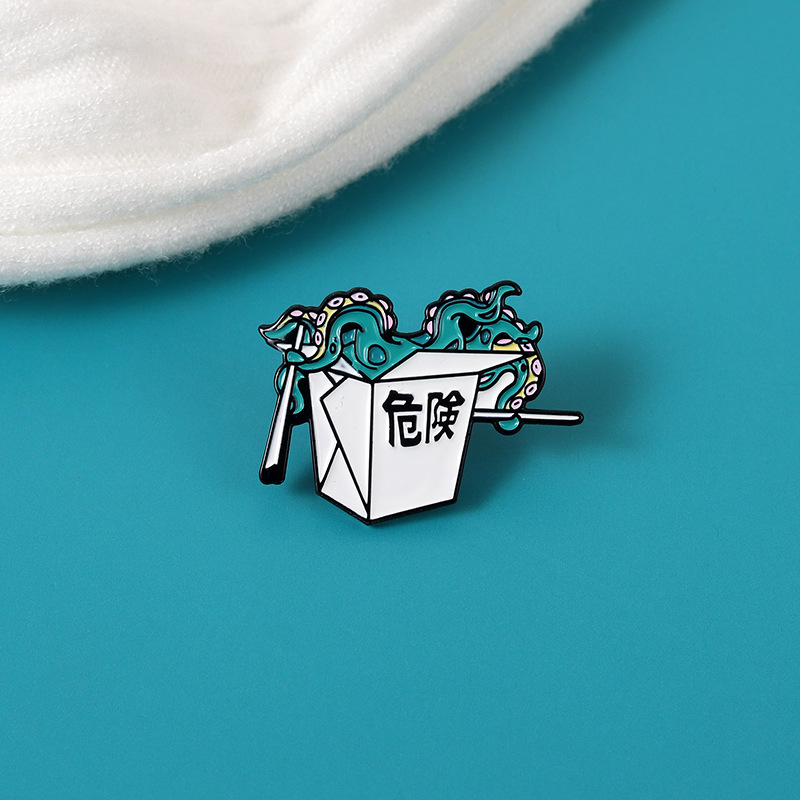 Octopus Tentacles Enamel Pins Custom Dangerous Brooches Lapel Badges Cool Punk Animal Jewelry Gift for Friends, As picture
Octopus Tentacles Enamel Pins Custom Dangerous Brooches Lapel Badges Cool Punk Animal Jewelry Gift for Friends, As picture