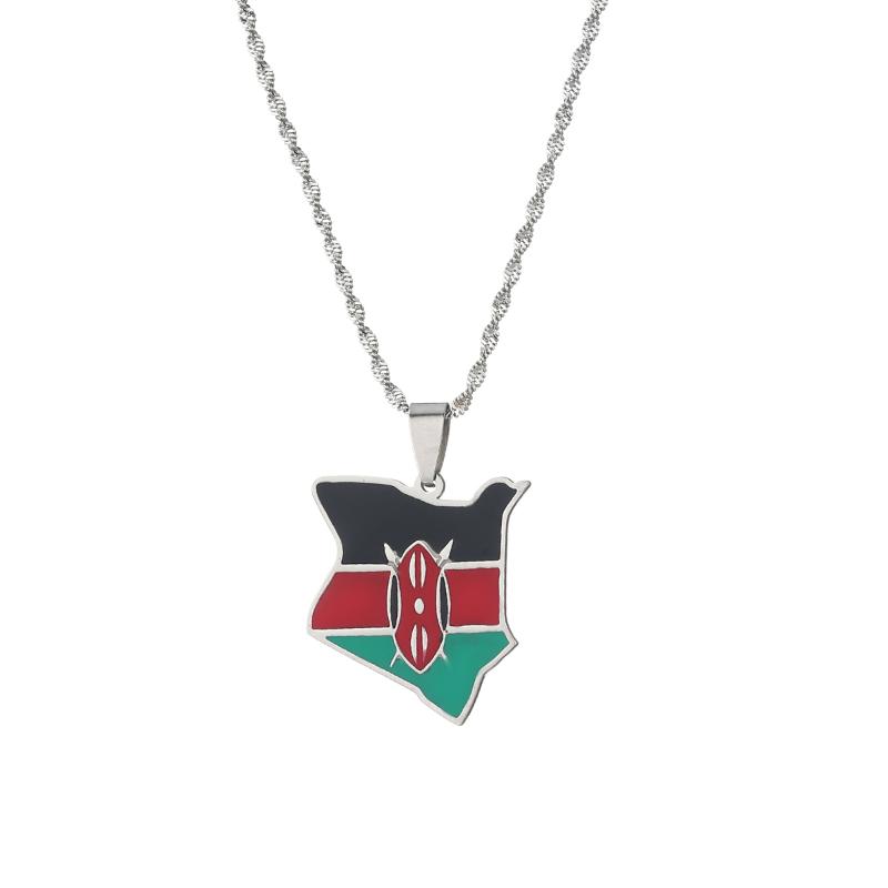 Chains Country Kenyan Map Of Kenya Flag Enamel Pendant Necklaces Jewellery Gold Color African Jewelry
Chains Country Kenyan Map Of Kenya Flag Enamel Pendant Necklaces Jewellery Gold Color African Jewelry