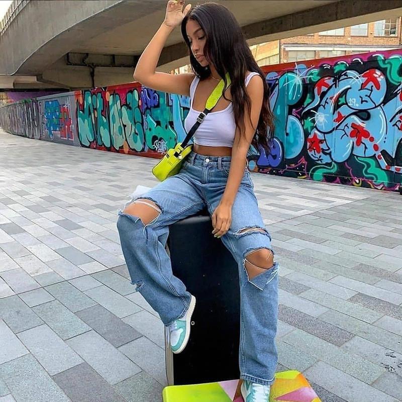 Women' Jeans Vintage Patchwork Women Y2k Baggy Wide Leg High Waist Ripped Cargo Pants 2022 Spring Summer Denim Streetwear, Blue
Women' Jeans Vintage Patchwork Women Y2k Baggy Wide Leg High Waist Ripped Cargo Pants 2022 Spring Summer Denim Streetwear, Blue