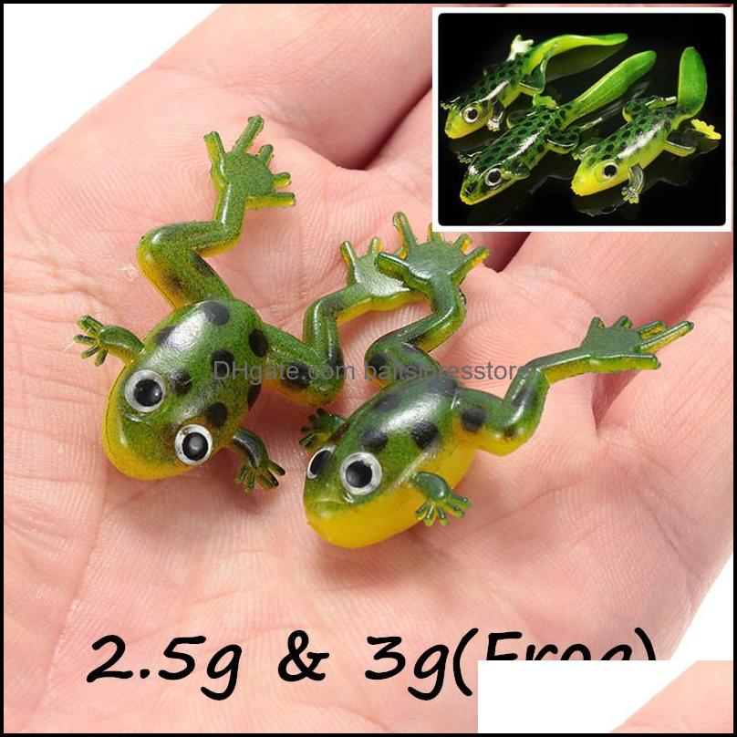Baits Lures Fishing Sports Outdoors 1Pc 3D Eyes Frog Pvc Lure Soft 2.5G 3G Bl13 Drop Delivery 2021 V2Lzh
Baits Lures Fishing Sports Outdoors 1Pc 3D Eyes Frog Pvc Lure Soft 2.5G 3G Bl13 Drop Delivery 2021 V2Lzh