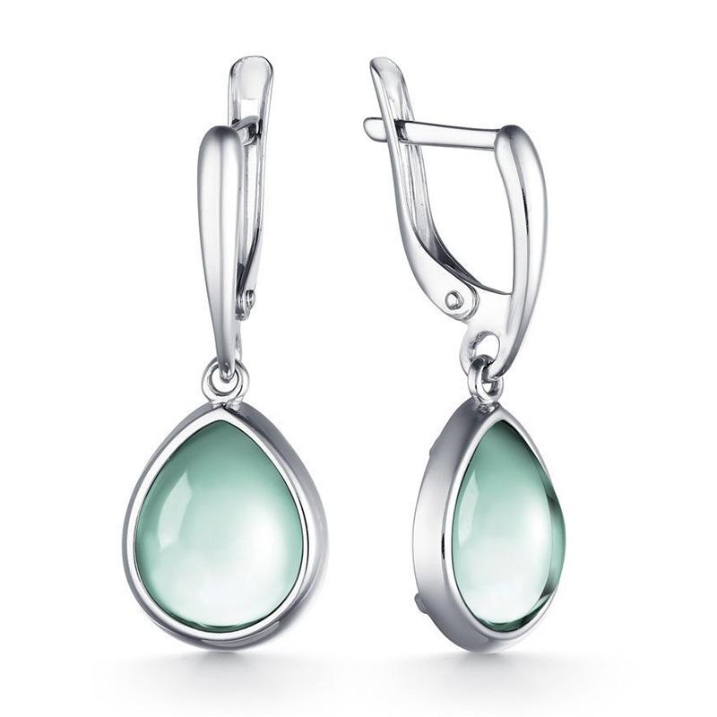 Dangle & Chandelier Delicate Natural Stone Water Drop Earrings Wedding Engagement Jewelry Women Silver Color Opal Moonstone Earring Trendy
Dangle & Chandelier Delicate Natural Stone Water Drop Earrings Wedding Engagement Jewelry Women Silver Color Opal Moonstone Earring Trendy