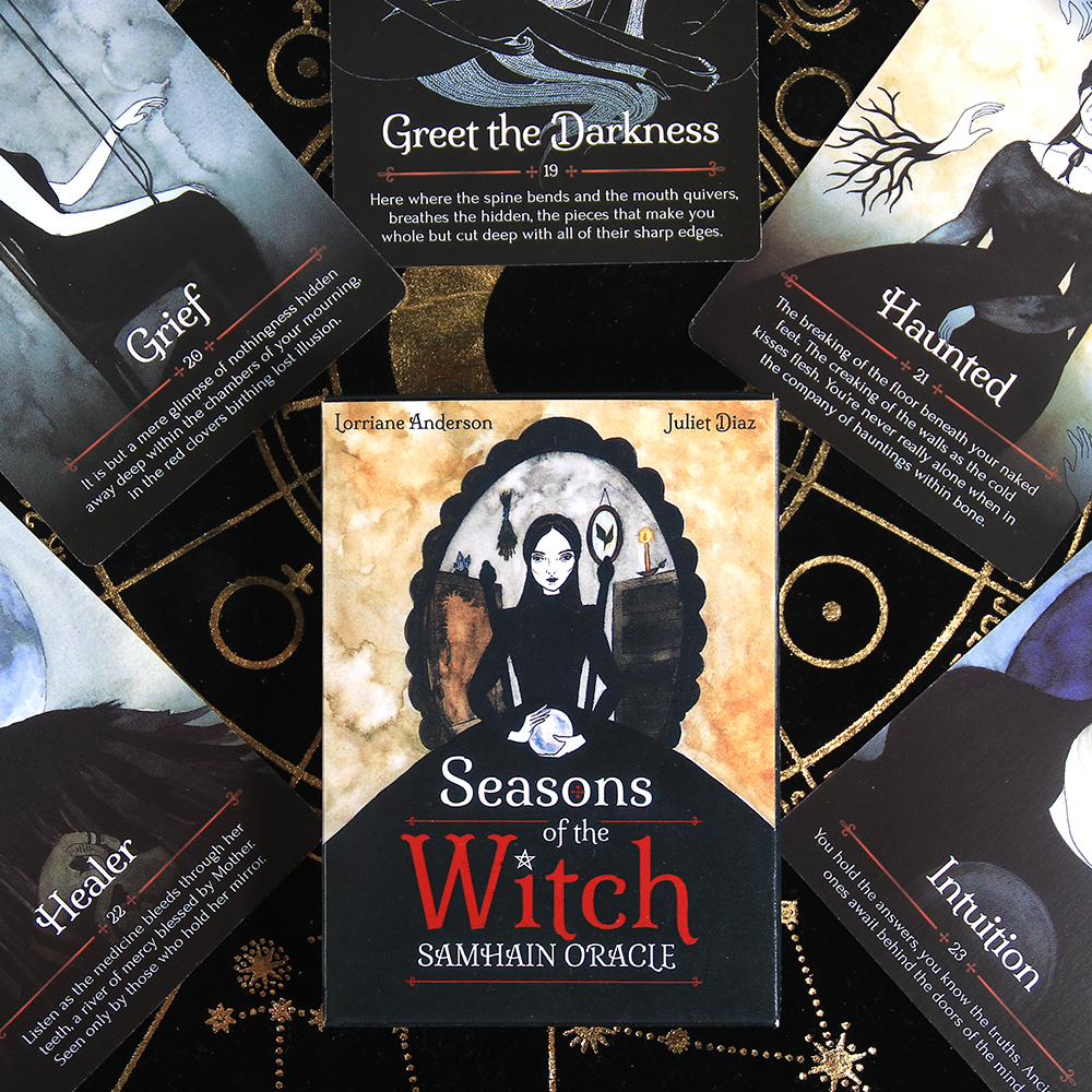 2022Card Games Seasons of the Witch Oracle OardsSamhain OracleHot Sell Rider Tarot Cards For Divination Tarot Deck
2022Card Games Seasons of the Witch Oracle OardsSamhain OracleHot Sell Rider Tarot Cards For Divination Tarot Deck