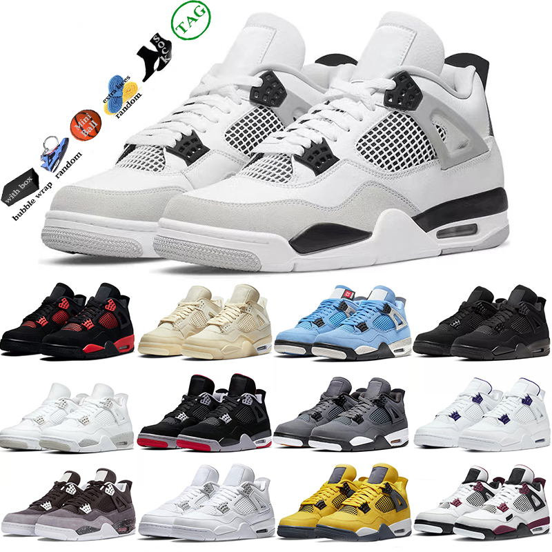 Jumpman 4s Military Black Basketball shoes men Red Thunder Black Cat jordens 4 Pure Money Toro Bravo union guava Alternate bred trainers sneakers size 40-47 with box, 26
Jumpman 4s Military Black Basketball shoes men Red Thunder Black Cat jordens 4 Pure Money Toro Bravo union guava Alternate bred trainers sneakers size 40-47 with box, 26