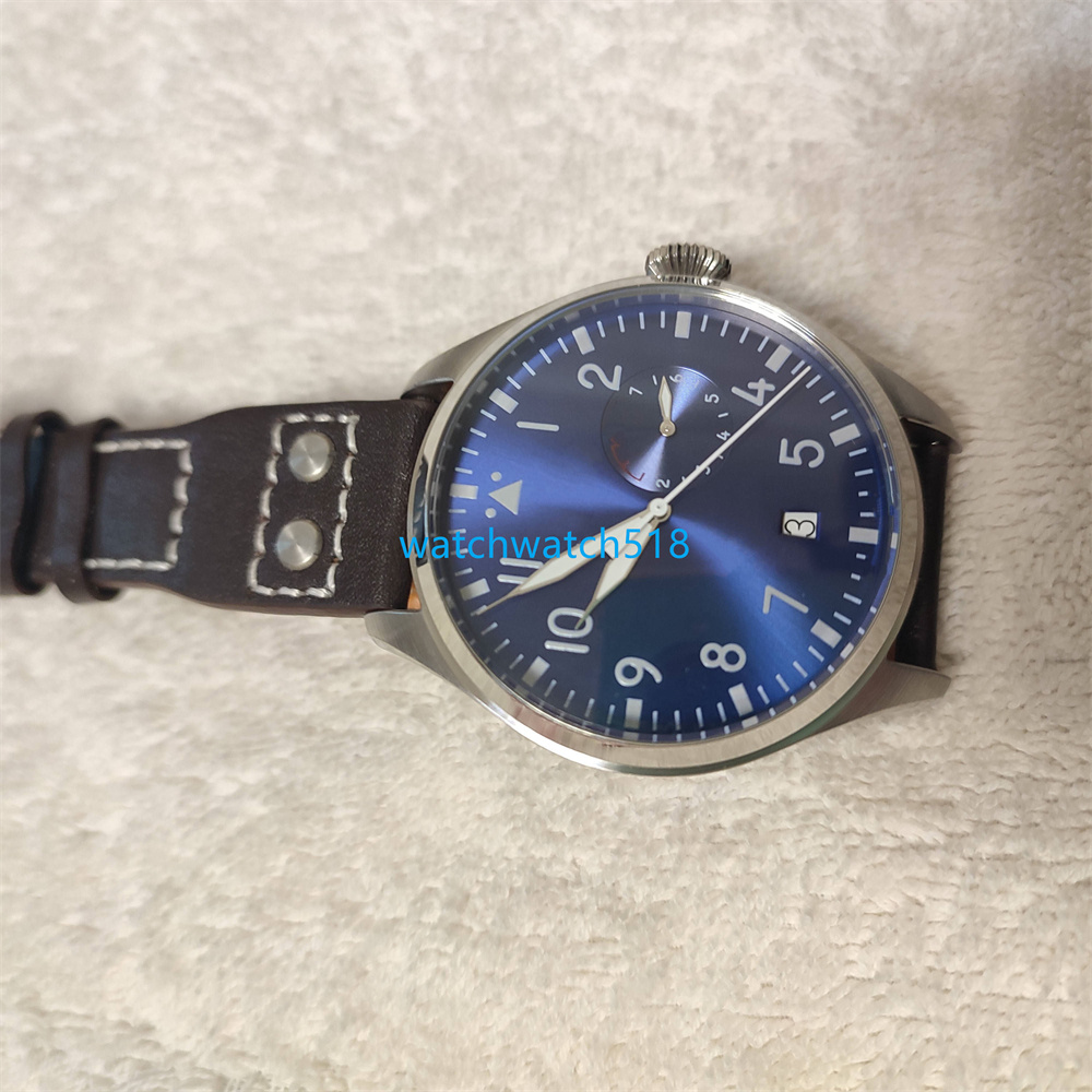 ZZ Factory Mens Big Size 46MM Wristwatch Pilot Midnight Blue Dial Elegant Automatic Movement Mechanical Lether Strap Sapphire Men's Watch AAA+ Quality Gift
ZZ Factory Mens Big Size 46MM Wristwatch Pilot Midnight Blue Dial Elegant Automatic Movement Mechanical Lether Strap Sapphire Men's Watch AAA+ Quality Gift
