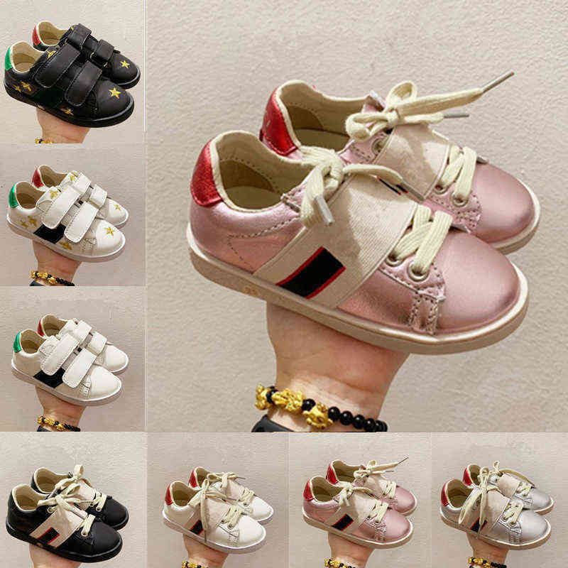 Kids Casual Shoes Low Flat Matte Leather Sneakers Ace Bee Shoe Snake Heart Chaussures Trainers Green Red Stripes Embroidery
Kids Casual Shoes Low Flat Matte Leather Sneakers Ace Bee Shoe Snake Heart Chaussures Trainers Green Red Stripes Embroidery