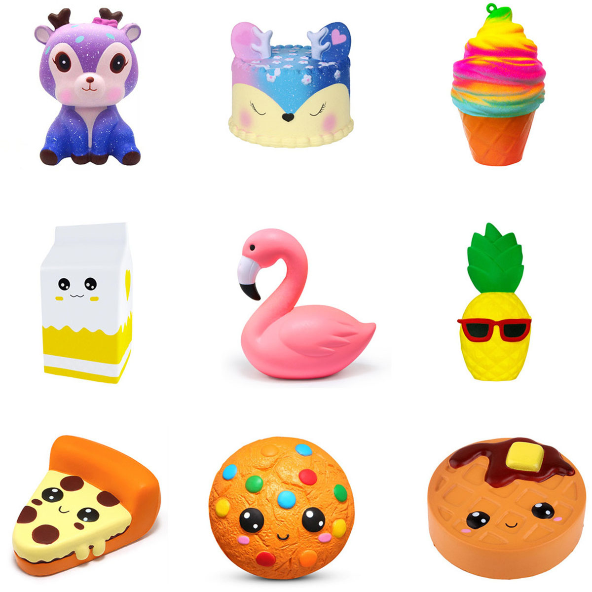 Squishies Toy Kawaii Cake Deer Animal Panda Slow Rising Stress Relief Squeeze Toys for Kids Send Random
Squishies Toy Kawaii Cake Deer Animal Panda Slow Rising Stress Relief Squeeze Toys for Kids Send Random