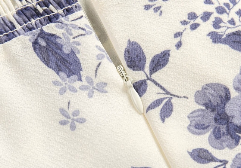 Vintage Blue Purple Flower Plaid Print Women Dress Bandage Tie Bow Strap Sleeveless Mini Dress Sexy Beach Holiday Robe 220511