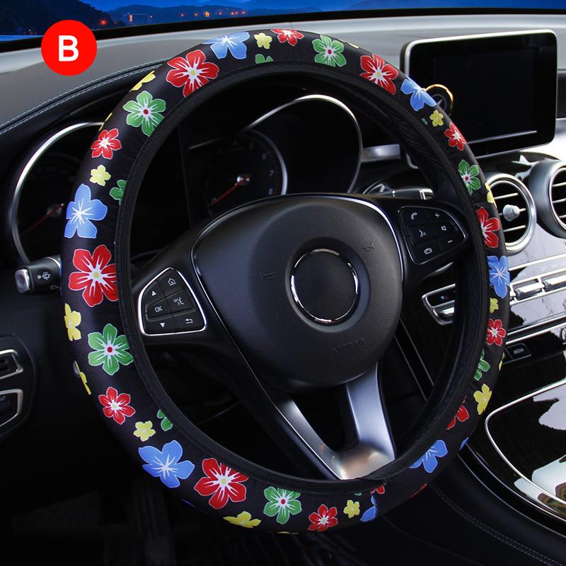 Steering Wheel Covers Fashion Printed Pattern Universal Car Decoration Vehicle Ornament StylingSteering
Steering Wheel Covers Fashion Printed Pattern Universal Car Decoration Vehicle Ornament StylingSteering