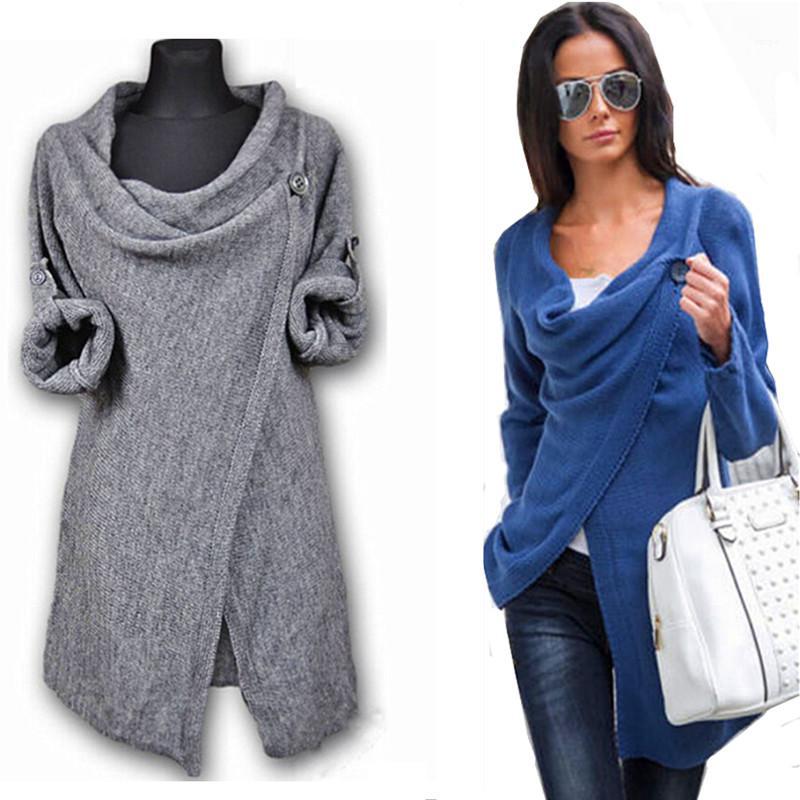 Wholesale- 2022 Spring Autumn Cardigan Sweater Coat Female Solid Leisure Knitting Jacket For Women Long Sleeve Warm Outwears, Blue
Wholesale- 2022 Spring Autumn Cardigan Sweater Coat Female Solid Leisure Knitting Jacket For Women Long Sleeve Warm Outwears, Blue