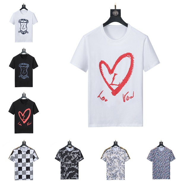 Men's T-Shirts Letter Print T Shirts Black Fashion Designer Summer High Quality 100%COTTON Top Short Sleeve Size S-5XL#01, 21
Men's T-Shirts Letter Print T Shirts Black Fashion Designer Summer High Quality 100%COTTON Top Short Sleeve Size S-5XL#01, 21