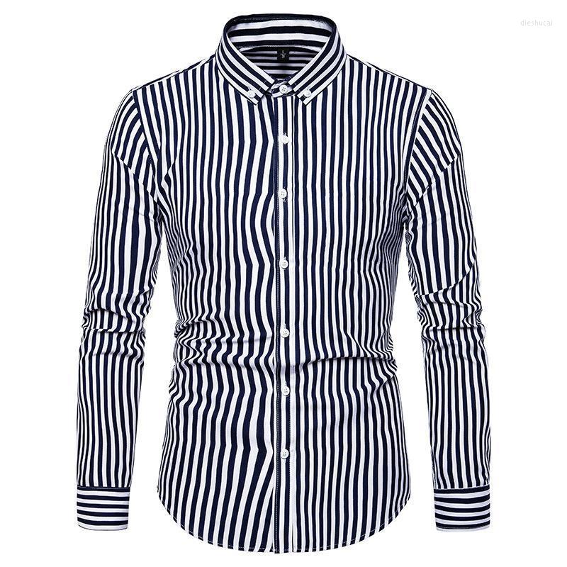 Men's Casual Shirts 2022 Spring And Summer Thin Lapel Long-sleeved Shirt Striped Polyester Cardigan -5XL
Men's Casual Shirts 2022 Spring And Summer Thin Lapel Long-sleeved Shirt Striped Polyester Cardigan -5XL