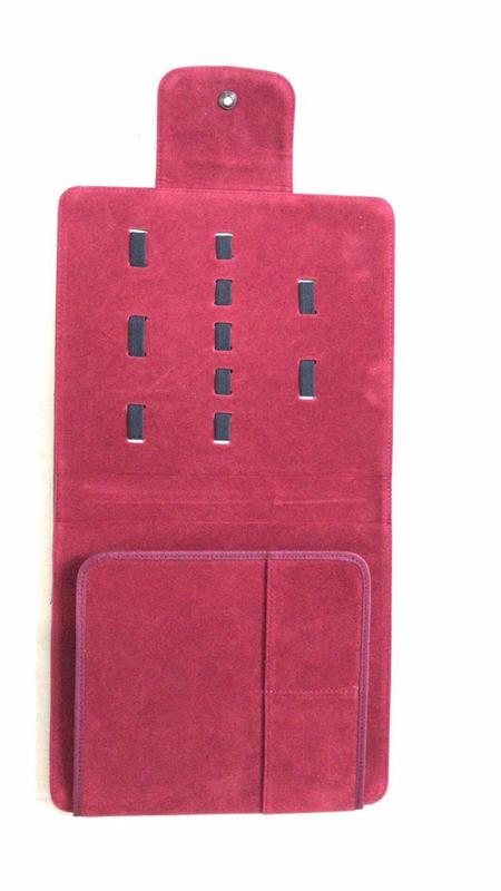 21x25cm put 10pcs Leather Hairdressing Tools Bags pet Scissor Case Waist Pack Pouch Holder Styling Accessories 220317