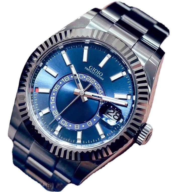 Wristwatches Men Automatic Mechanical Watch Sky Ceramic Sapphire Rose Gold Coffer 36mmWristwatches WristwatchesWristwatches, White
Wristwatches Men Automatic Mechanical Watch Sky Ceramic Sapphire Rose Gold Coffer 36mmWristwatches WristwatchesWristwatches, White