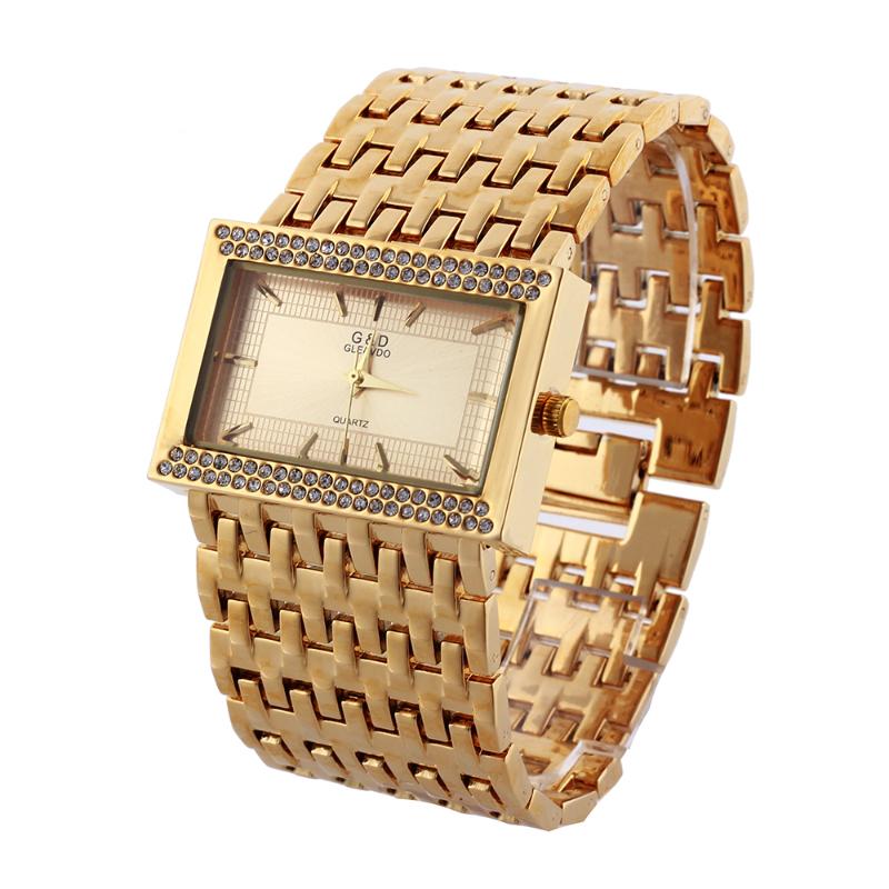 Wristwatches G&D Women's Wristwatch Gold Fashion Rhinestones Quartz Watches Stainless Steel Ladies Watch Clock GiftWristwatches Wris
Wristwatches G&D Women's Wristwatch Gold Fashion Rhinestones Quartz Watches Stainless Steel Ladies Watch Clock GiftWristwatches Wris