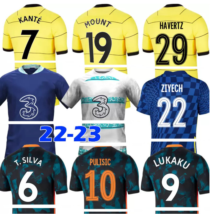 Size:S- Thailand LUKAKU 22 23 Soccer Jerseys MOUNT WERNER HAVERTZ CHILWELL ZIYECH 2022 2023 PULISIC home blue away Football Shirt KANTE Men Kids set Kits, 2223
Size:S- Thailand LUKAKU 22 23 Soccer Jerseys MOUNT WERNER HAVERTZ CHILWELL ZIYECH 2022 2023 PULISIC home blue away Football Shirt KANTE Men Kids set Kits, 2223