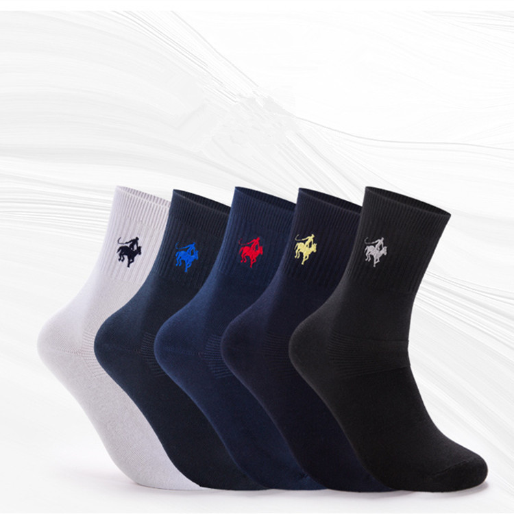 High Quality Fashion 5 Pairs/lot Brand PIER POLO Casual Cotton Socks Business Embroidery Men's Socks Manufacturer Wholesale, Black
High Quality Fashion 5 Pairs/lot Brand PIER POLO Casual Cotton Socks Business Embroidery Men's Socks Manufacturer Wholesale, Black