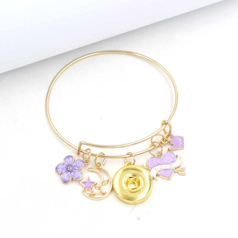 Wholesale Trendy Valentine Bracelets Bangle Arrow Heart Charms Snaps Bracelet For Women Girl Friend Gifts Pulsera 18mm Snap Jewelry Lavender Color
Wholesale Trendy Valentine Bracelets Bangle Arrow Heart Charms Snaps Bracelet For Women Girl Friend Gifts Pulsera 18mm Snap Jewelry Lavender Color