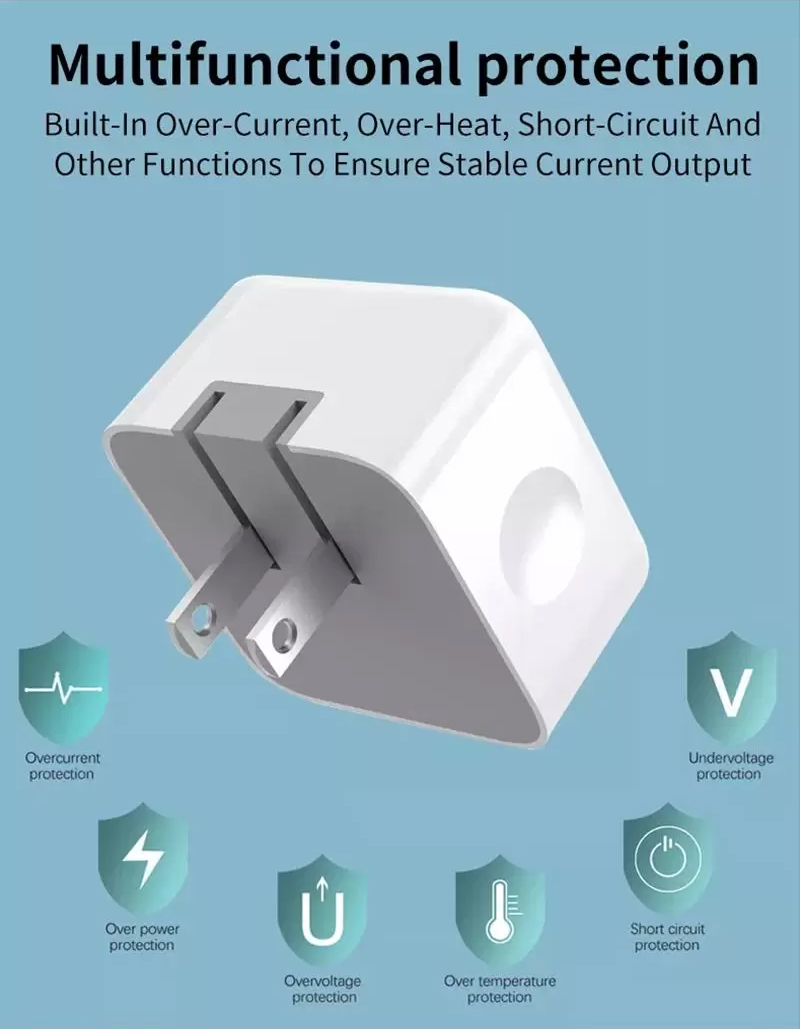 PD 35W 2 in 1 Chargers Dual USB-C port power AC adapter Super fast charging US EU Wall Plug for MacBook mini iphone 16 15 14 13 12 11 X pro max Double