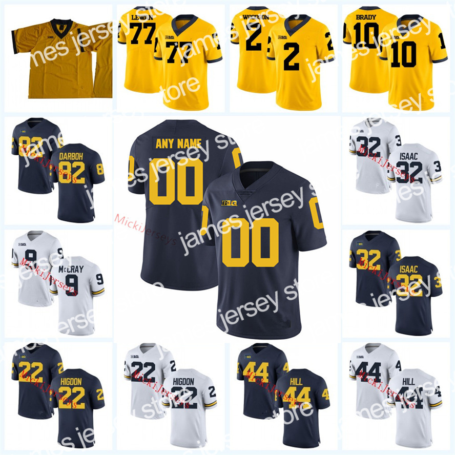 James 2022 NCAA Custom Michigan Wolverines Stitched Football Jersey 83 Zach Gentry Jersey 86 Jehu Chesson 52 Mason Cole 9 Donovan Peoples-Jones 43, Navy maize
James 2022 NCAA Custom Michigan Wolverines Stitched Football Jersey 83 Zach Gentry Jersey 86 Jehu Chesson 52 Mason Cole 9 Donovan Peoples-Jones 43, Navy maize
