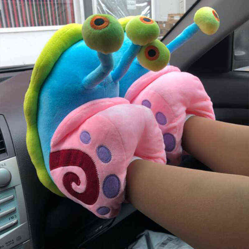 Women Warm Cotton Slippers Lovely Gary Slippers Leisure Snug Floor Shoes Gary Snails Slides Cartoon Slippers Sneaker Y220719, As pic shows
Women Warm Cotton Slippers Lovely Gary Slippers Leisure Snug Floor Shoes Gary Snails Slides Cartoon Slippers Sneaker Y220719, As pic shows