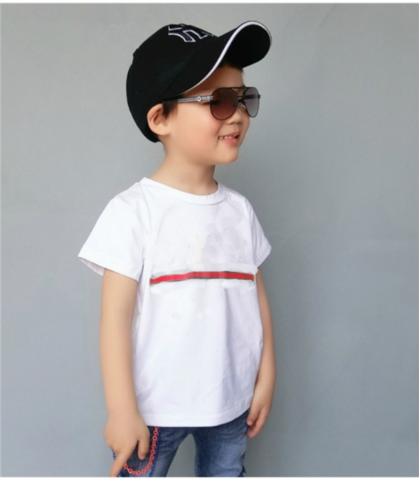 Designer Baby Kids Clothing Boys Girls T-shirts tee shirts Summer Luxury Short Sleeve Tops tees Shirt Letter Printed clothing, Grey 2
Designer Baby Kids Clothing Boys Girls T-shirts tee shirts Summer Luxury Short Sleeve Tops tees Shirt Letter Printed clothing, Grey 2