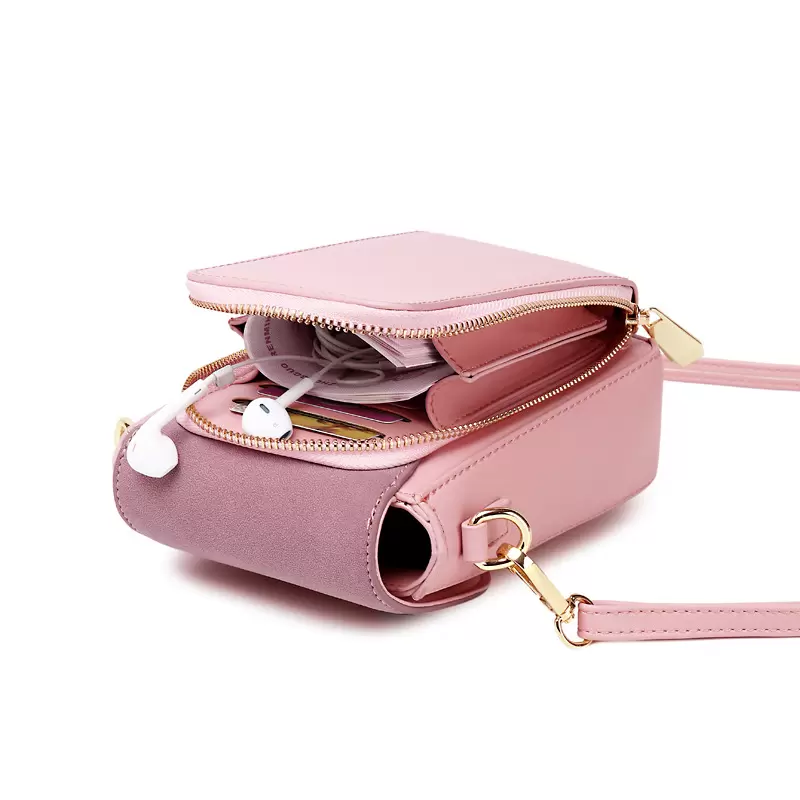 New Korean Style Small Ladies Hand Bags Mobile Phone Bag Female Messenger Bag Luxury Handbags Women Bags Designer Corssbody Bag, Pink
New Korean Style Small Ladies Hand Bags Mobile Phone Bag Female Messenger Bag Luxury Handbags Women Bags Designer Corssbody Bag, Pink