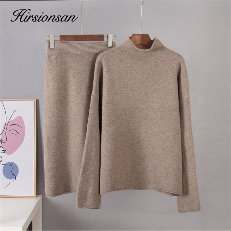 Hirsionsan Elegant Knitted Sweater Skirt Suits Women Soft Sexy Female Sets 2 Pieces Slim Fit Skirt and Loose Tops Ladies Ourfits 220816, Khaki
Hirsionsan Elegant Knitted Sweater Skirt Suits Women Soft Sexy Female Sets 2 Pieces Slim Fit Skirt and Loose Tops Ladies Ourfits 220816, Khaki