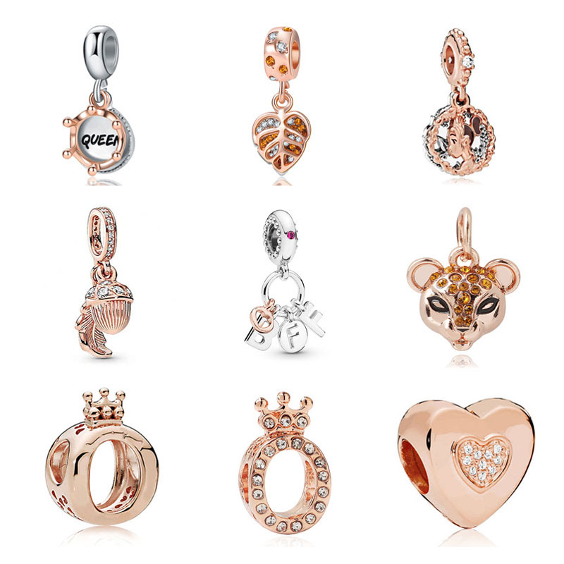 New Popular 925 Sterling Silver Queen Heart Crown DIY Beads for Original Pandora Charm Bracelet for Wome
New Popular 925 Sterling Silver Queen Heart Crown DIY Beads for Original Pandora Charm Bracelet for Wome