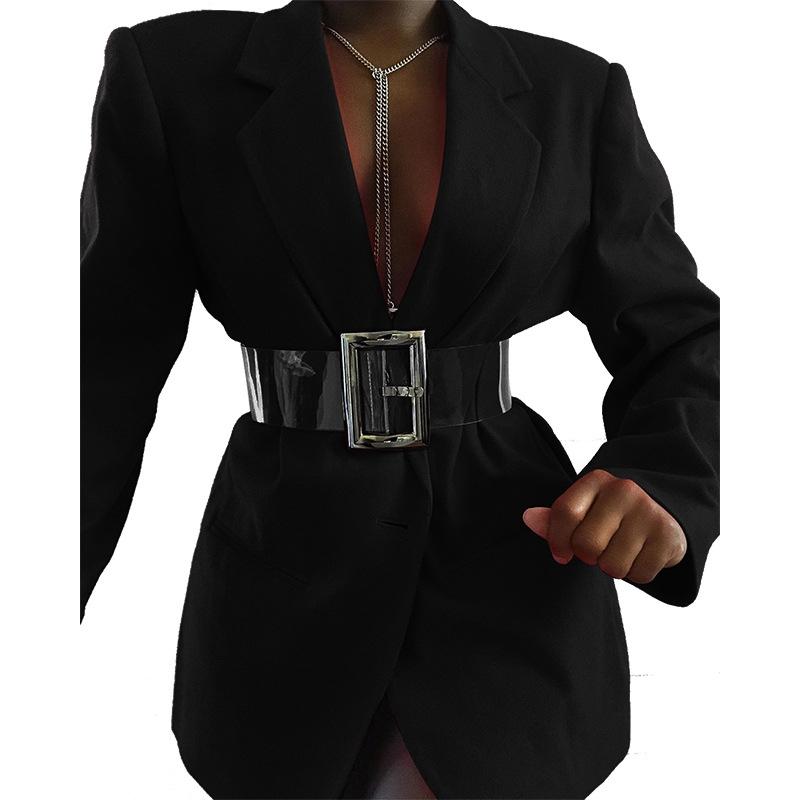 Women' Suits & Blazers Women' Autumn Fashion Long Sleeve With Belt Fall Hollow Slim Elegant Casual Chic BlazerWomen, Black
Women' Suits & Blazers Women' Autumn Fashion Long Sleeve With Belt Fall Hollow Slim Elegant Casual Chic BlazerWomen, Black
